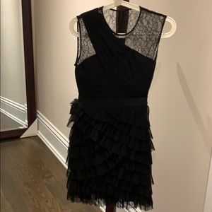 Black cocktail dress